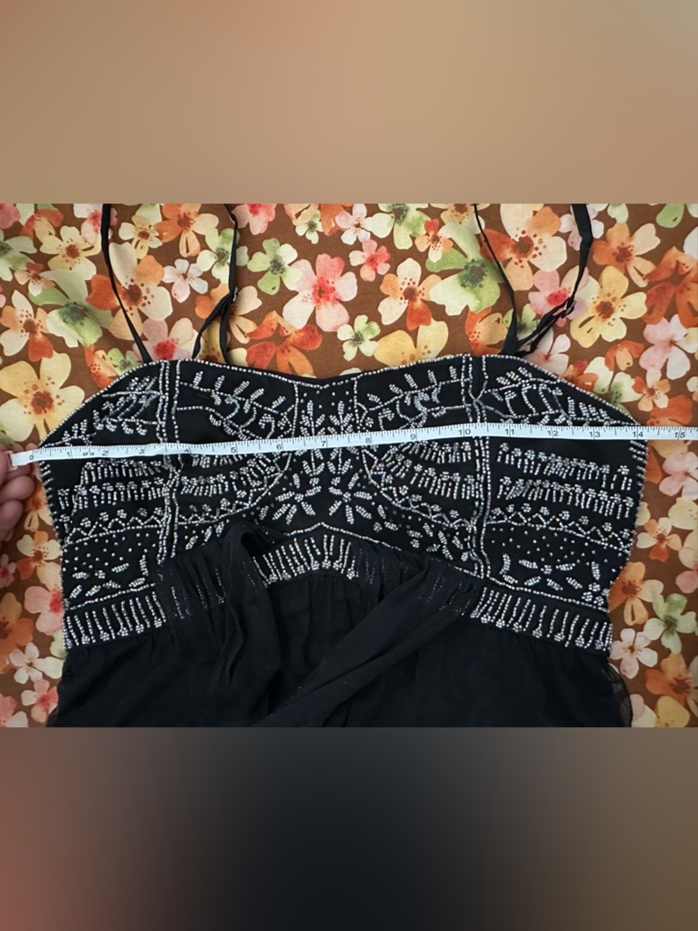 Free People Twilight Dreams Maxi Gown black size 2 - Picture 13 of 13